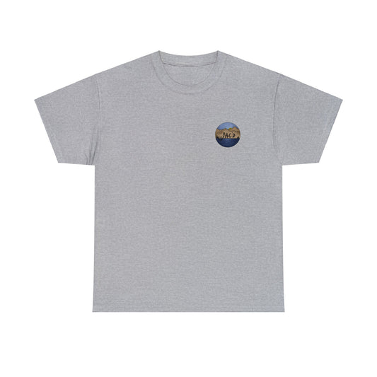 JAC'D Logo - Unisex Heavy Cotton Tee - Premium T-Shirt from Printify - Just $24.99! Shop now at JAC’D