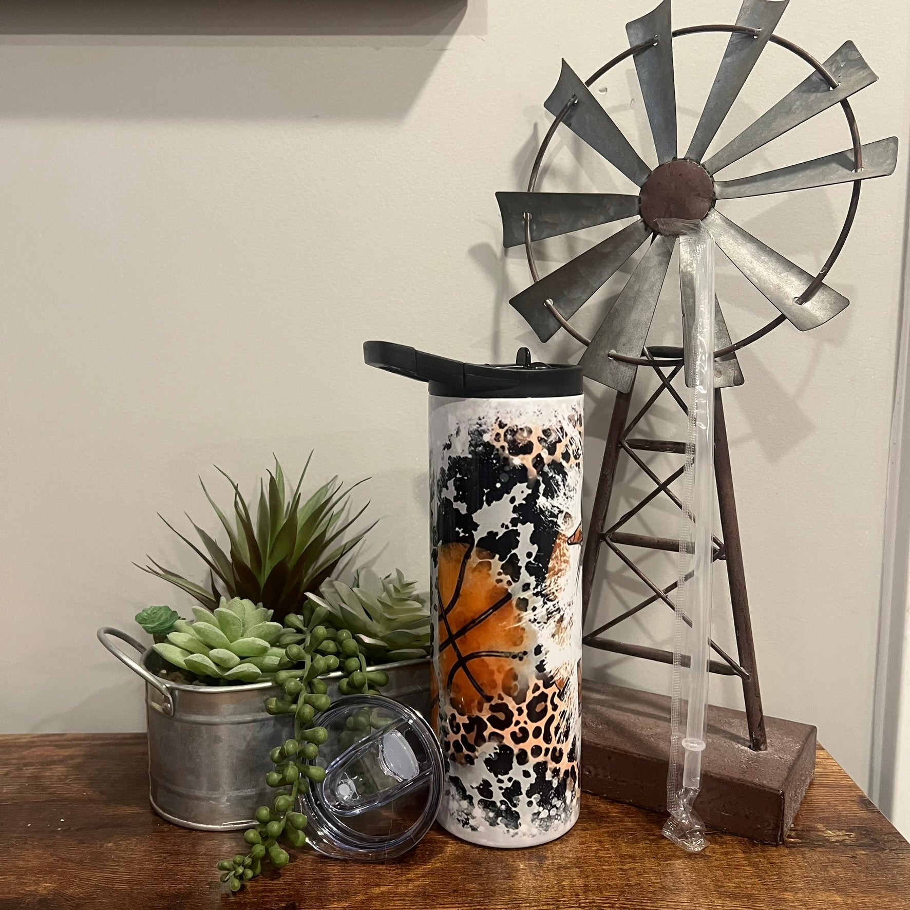 Basketball Mom design sublimation tumbler by JAC'D Cup