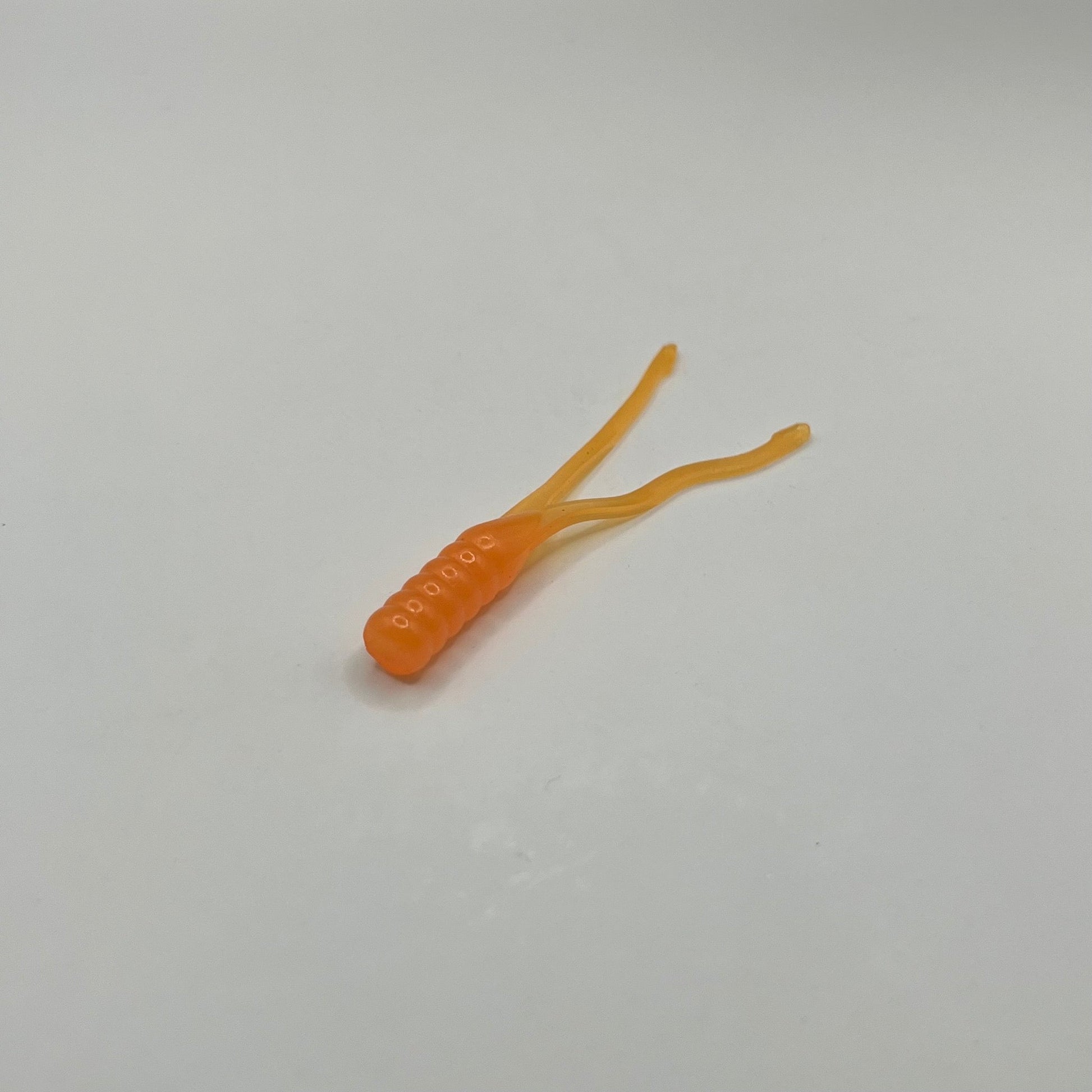 Orange Crappie Beetle Bug 2.25" - Premium Soft Plastic Lure from JAC’D Bait Co - Shop now!