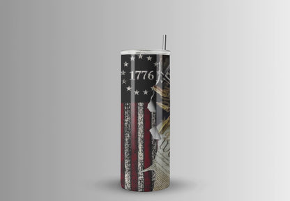 We The People "1776" design Sublimation Tumbler by JAC'D Cup