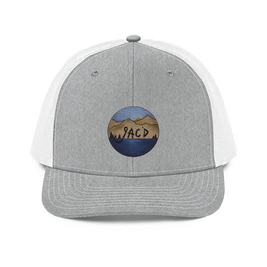 JAC'D Logo - Richardson Trucker Cap - Premium Trucker Hat from Printful - Just $29.99! Shop now at JAC’D